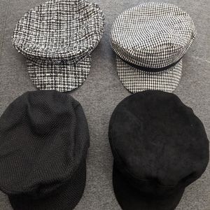 Zara & Forever 21 Newsboy Sailor Cap Hat Lot of 4